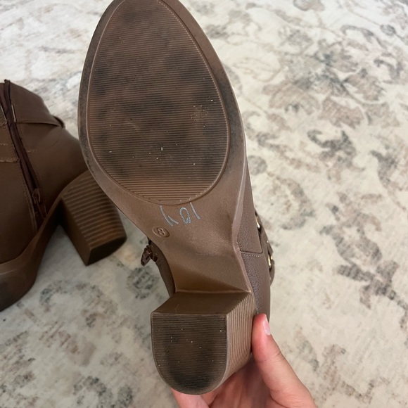 Brown Ankle Boots - Picture 2 of 6